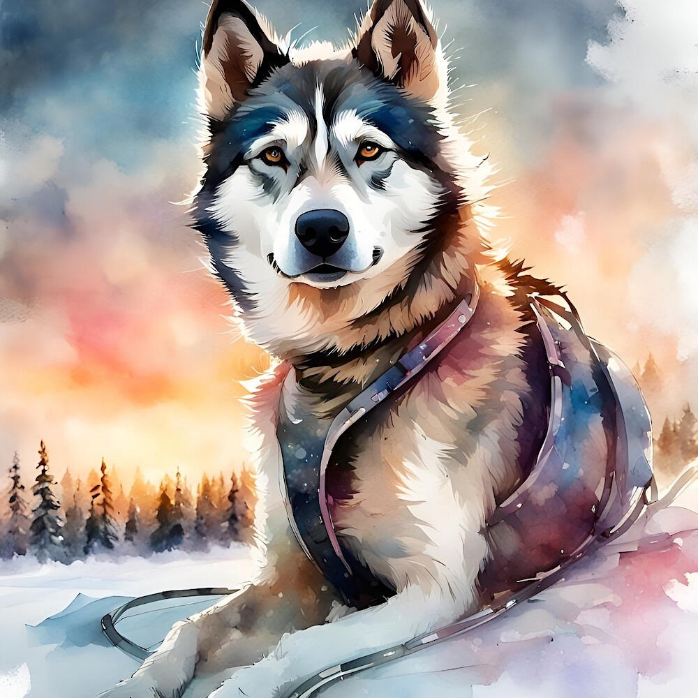 Noble Sled Dog