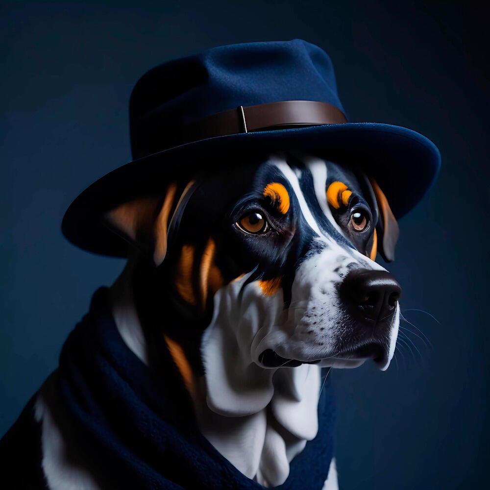 Distinguished Gentleman Dog