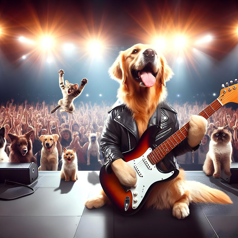 Rock Star Dog