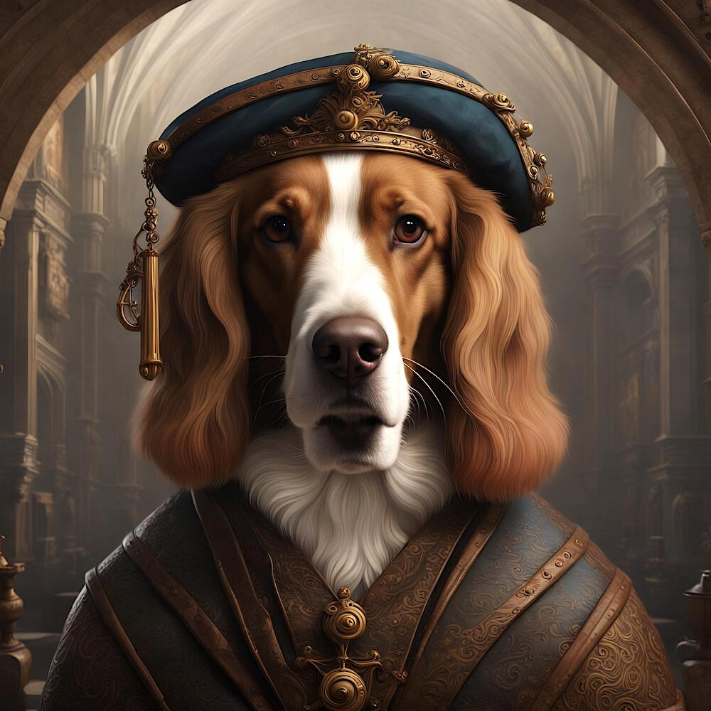 Medievel Magistrate Dog